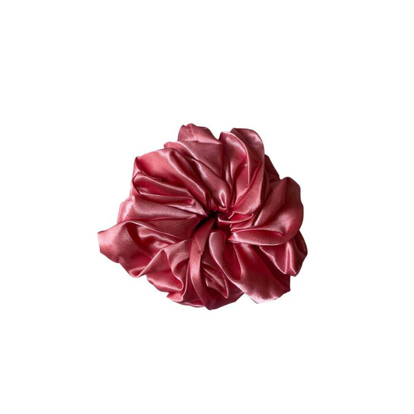 Dark Pink Scrunchies